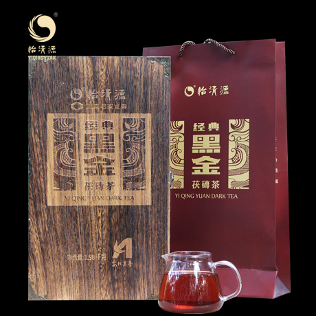 经典黑金茯砖茶
