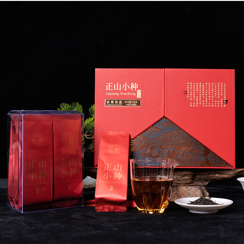 怡清源故园正山小种红茶礼盒160克